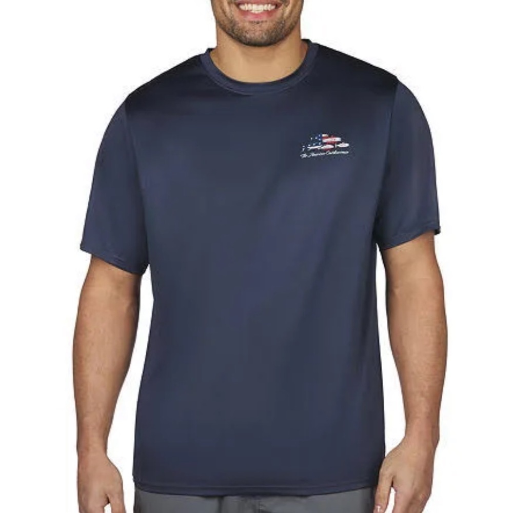 The American Outdoorsman Short Sleeve Cooling Tee—XXL